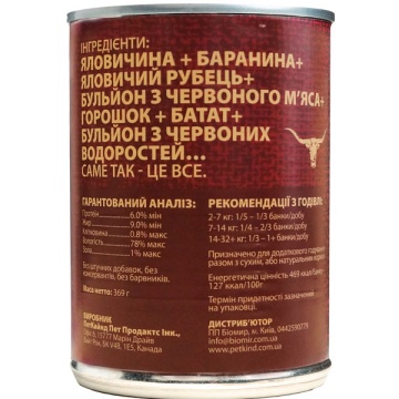 PetKind Red Meat Formula