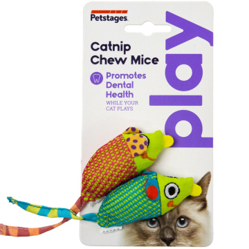 Petstages Catnip Chew Mice Мишки з котячою м'ятою