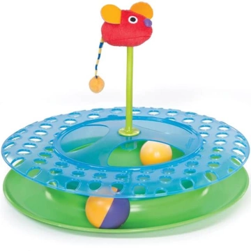Petstages Cheese Chase Трек з двома м'ячиками та іграшкою для кішок