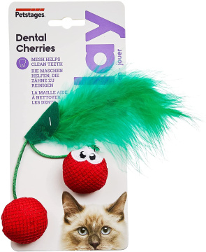 Petstages Dental Cherries Іграшка "Вишні" для котів