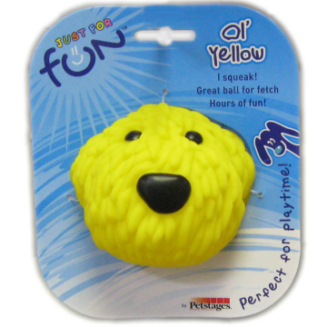 Petstages Ol Yellow Игрушка с пищалкой для собак