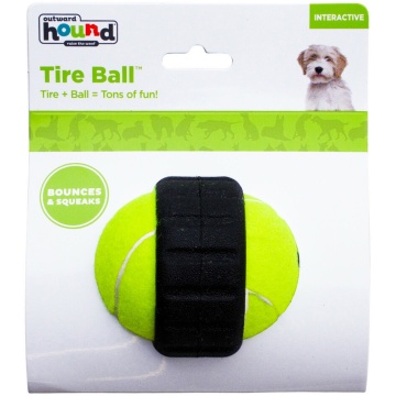 Outward Hound Tire Ball Теннисный мяч с шиной для собак