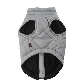 Жилет утеплений Pet&Co “ромби” сірий