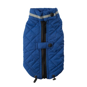 Жилет утеплений Pet&Co “ромби” синій