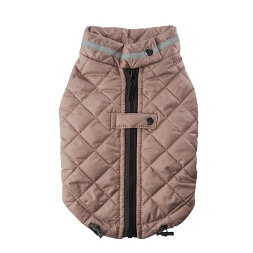 Жилет утеплений Pet&Co “ромби” бежевий