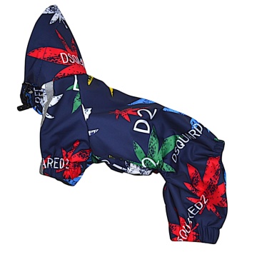 Утеплений демісезонний комбінезон Pet&Co “Листя”