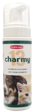 Пена-шампунь PADOVAN Charmy 13 для очистки шерсти собак и кошек без воды 