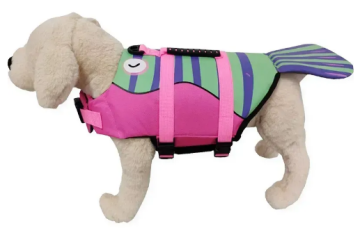 Спасательный жилет Derby Fish Design Pink для собак