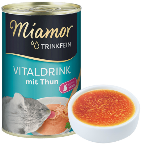 Miamor Vitaldrink mit Thun ТУНЕЦ, бульон, напиток для кошек