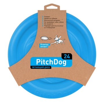 Collar PitchDog Летающая тарелка, 24 см