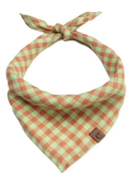 Бандана для собак Cloud7 Check Оранжевый