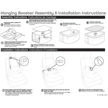 Bergan Comfort Hanging Dog Booster сумка автокресло на переднее сиденье в автомобиль для собак