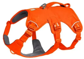 Поддерживающая шлейка для служебных собак Ruffwear Web Master Ярко-Оранжевая