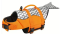 Рятувальний жилет  Derby Fish Orange для собак