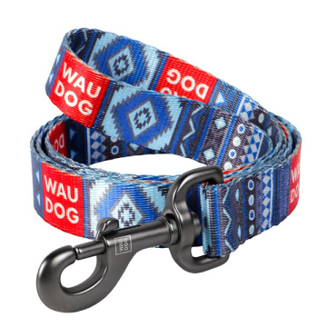 Поводок Collar Waudog Nylon Этно синий