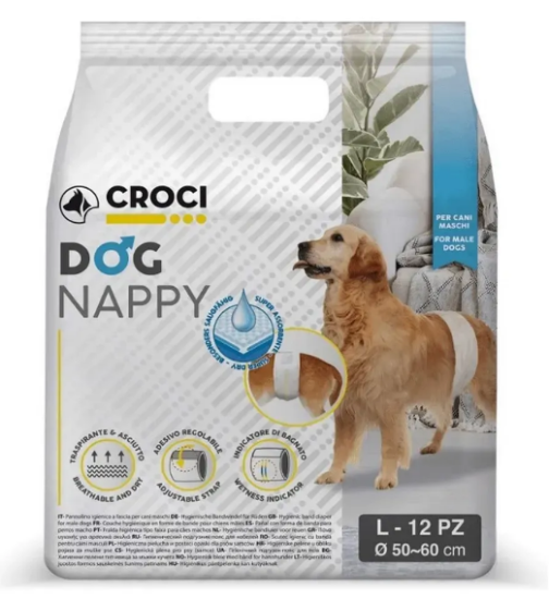 Подгузник-повязка для собак CROCI Dog Happy