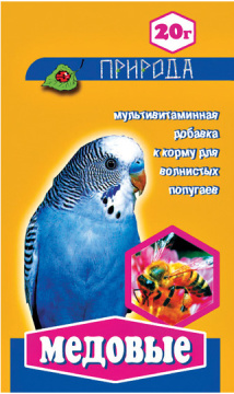 Природа Вітаміни для папуг Медові