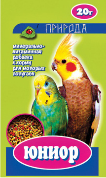 Природа Витамины для попугаев Юниор
