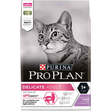 Purina Pro Plan Delicate Adult Cat Turkey