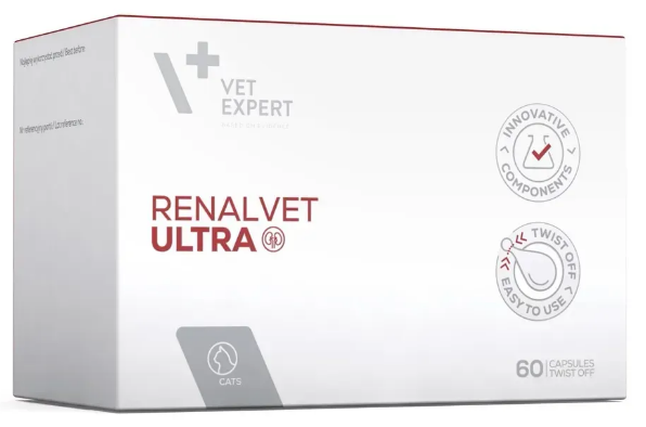 Vet Expert RenalVet Ultra витамины для кошек с заболеваниями почек