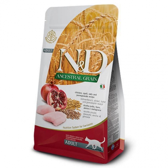Farmina N&D Low Grain Cat Chicken & Pomegranate Adult
