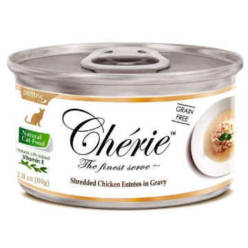 Cherie Влажный корм с курицей для взрослых кошек (кусочки в соусе)