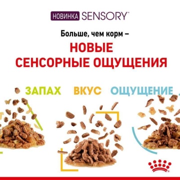 Royal Canin Sensory Taste в соусе для кошек