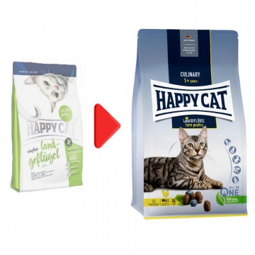 Happy Cat Culinary Adult Land-Geflugel с курицей для чувствительного пищеварения