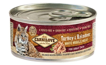 Carnilove Turkey & Reindeer for Adult Cats