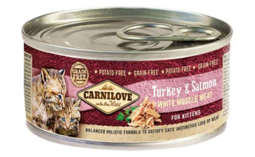 Carnilove Turkey & Salmon for kittens
