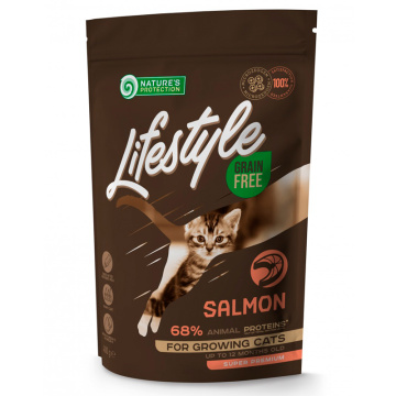 Natures Protection Lifestyle Grain Free Salmon Kitten