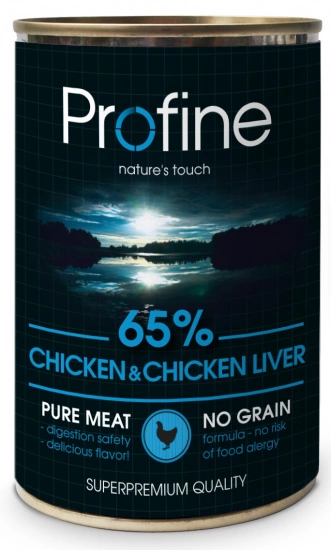 Profine Dog с курицей и печенью