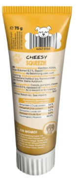 Натуральное жидкое лакомство для собак Yummeez Cheesy Squeezie Сыр 