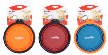 Миска складная CAMON для воды, силикон 