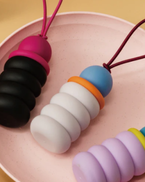 Диспенсер для собак Marshmallow Bucket - Poop Bag Dispenser With Compostable Bags Caramel Sea