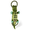 Charming Pet Gator Ropes-A-Go-Go Крокодил Надміцна іграшка для собак