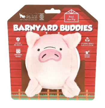 Игрушка для собак Barnyard Buddies - Свинка Paul the Pig Pet Play