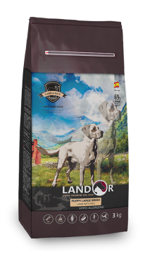 Landor Puppy Large Breed Ягненок с рисом