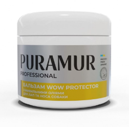 Бальзам PURAMUR WOW Protector для лап и носа собаки с питательными маслами