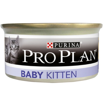 Purina Pro Plan Baby Kitten Нежный мусс с курицей для котят