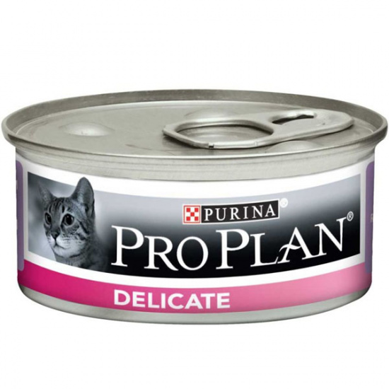 Purina Pro Plan Delicate Паштет с индейкой для кошек с чувствительным пищеварением