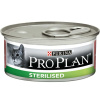Purina Pro Plan Sterilised Кусочки в паштете с тунцом и лососем для стерилизованных кошек