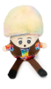 М'яка іграшка для собак FuzzYard Райдужний грибочок