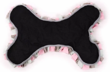 Килимок для нюхання для собак Derby Bone Shape Pet Snuffle Mat, Pink