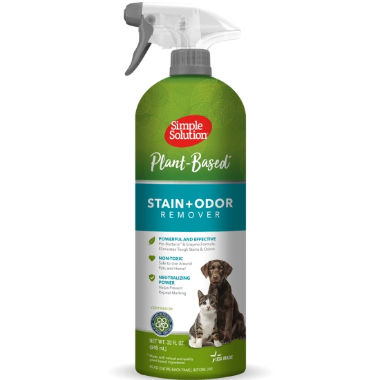 Засіб рідкий від плям і запахів Simple Solution Plant-Based Stain and Odor Remover