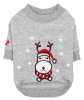 Кофта для собак новогодняя DUNDER PAYD Puppia Melange Grey