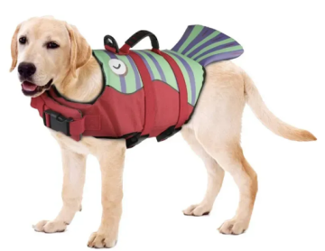 Спасательный жилет Derby Fish Design Red для собак