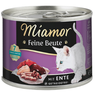 Miamor Feine Beute mit Ente УТКА, беззерновой, полнорационный влажный корм для кошек
