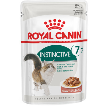 Консервированный корм для кошек старше 7 лет Royal Canin Instinctive 7+ Gravy