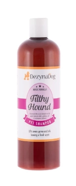 Шампунь Dezynadog Filthy Hound Deep Clean для глибокого очищення брудної шерсті дезодорує має стійкий аромат Пармської Фіалки